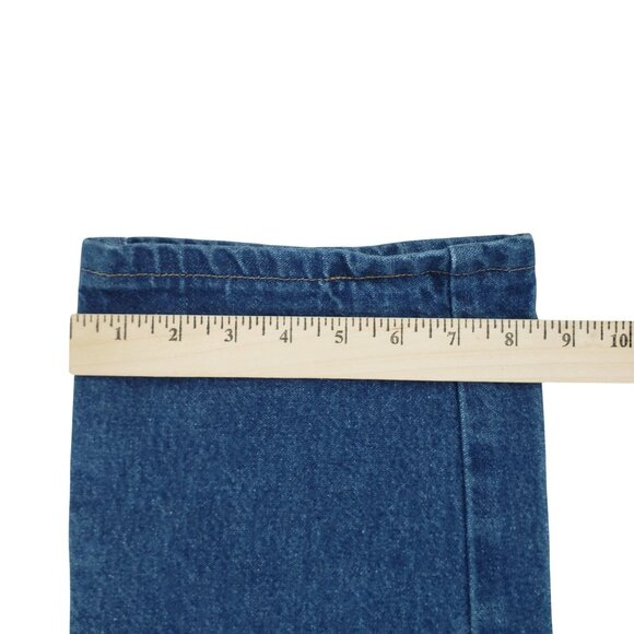 Wrangler Jeans Men's 34x32 Blue Denim Boot Cut Cowboy Western Ranch Work 936PWD - Picture 7 of 8